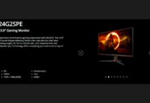 Harga dan Spesifikasi Terbaru AOC 24G2SPE